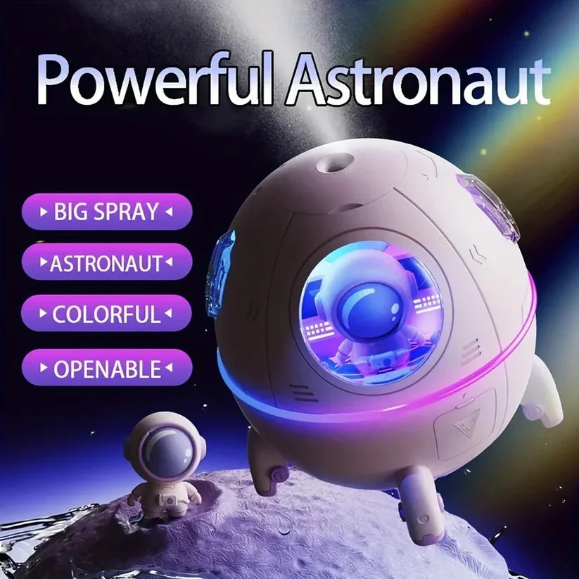 Astronaut Humidifier with Space Capsule Design